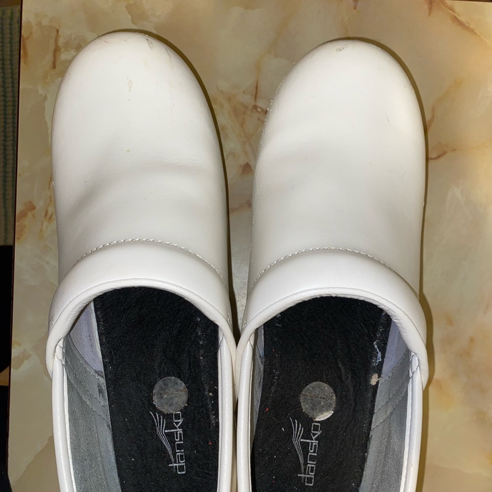 Fairly good condition.. has a few imperfections.. worn during nursing clinicals